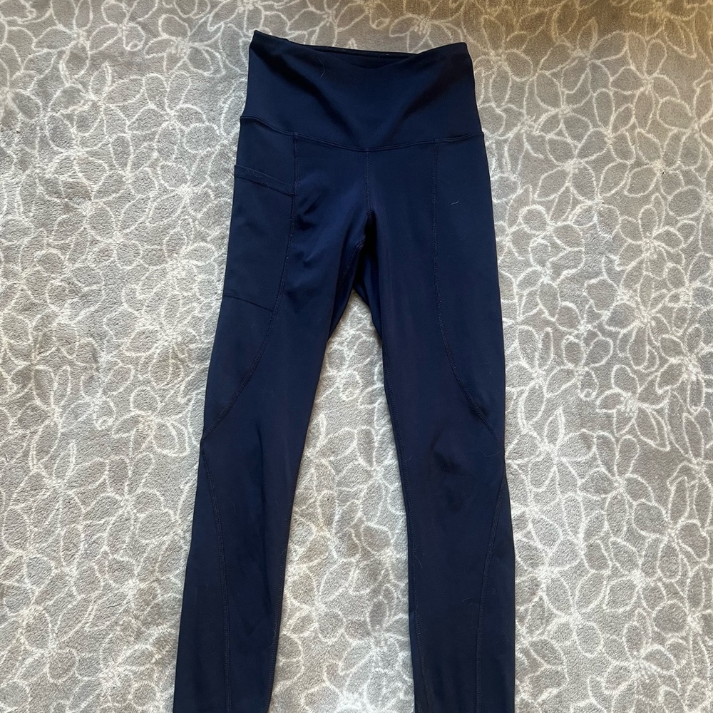 Navy Leggings with pockets